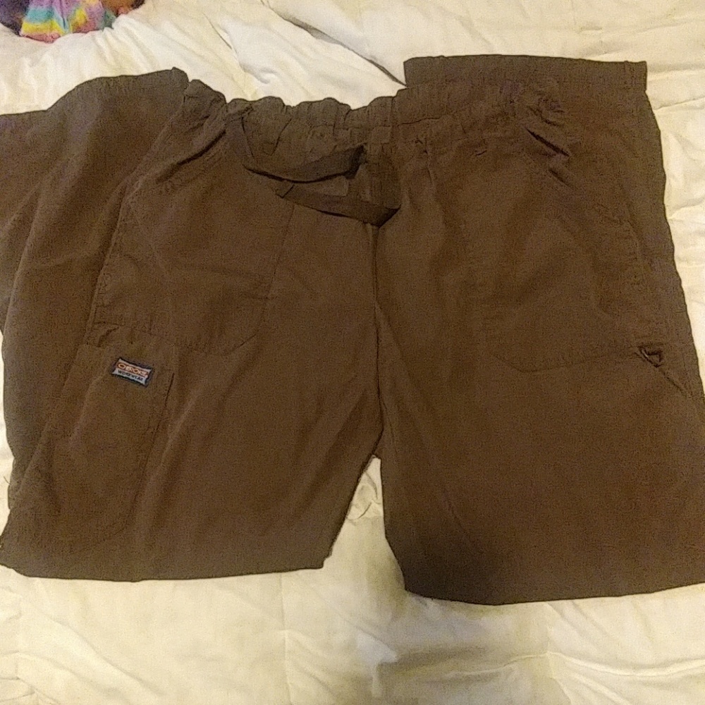 Medium brown Cherokee scrub pants